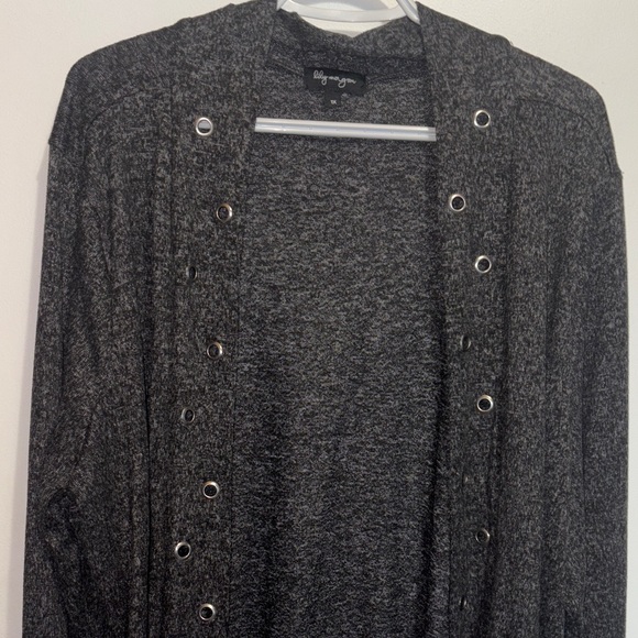 Gray Women's Cardigan - Picture 3 of 6